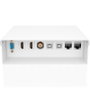 Aisens Caja de Conexiones VGA, 2xHDMI, Jack 3.5, 2xUSB-B y 2xRJ45 Cat.6A STP, Blanco